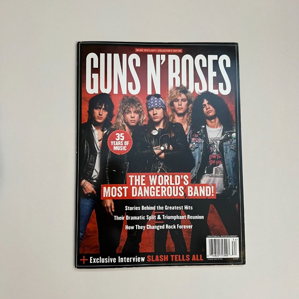 Music Spotlight Collector's Edition Guns N' Roses Magazine